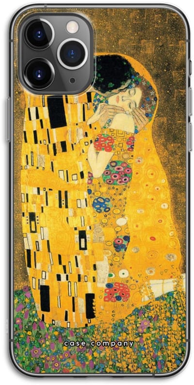 Case Company® - Hoesje geschikt voor iPhone 11 Pro hoesje - Der Kuss - Soft Cover Telefoonhoesje - Bescherming aan alle Kanten en Schermrand