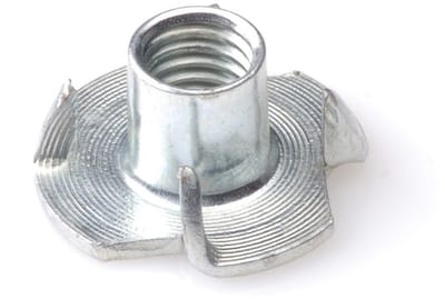 Inslagmoer voor hout vz M10x12mm