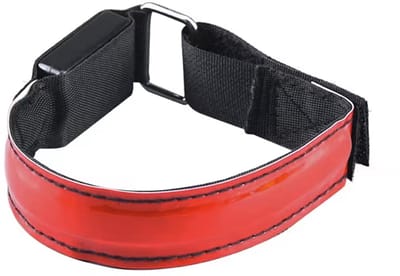 CHPN - Verlichting voor Hardlopen - Sportarmband - Rood - LED - Sport verlichting - Zichtbaar in het donker - Kinder sport verlichting - Rood