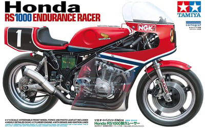 Tamiya Modelbouwpakket Auto - 14014 Honda RS1000 Endurance Rr 1981 - Japanse Rmotor Plastic - 1:12 - Modelbouw