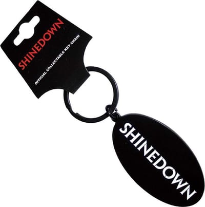 Shinedown - Text Logo Sleutelhanger - Zwart