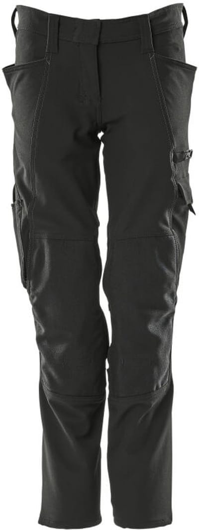 Mascot Accelerate Broek met kniezakken 18088-511 - Zwart - C46 - 76