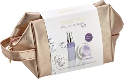 Malu Wilz - cadeauset - Hyaluronic Active+ Rich Set 130ml - (1 flash spray - 1 hyaluronic active cream rich + 1 refill)