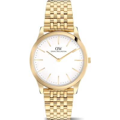 Daniel Wellington DW Watch Pathfinder 7-Link Frost-White Gold 39mm