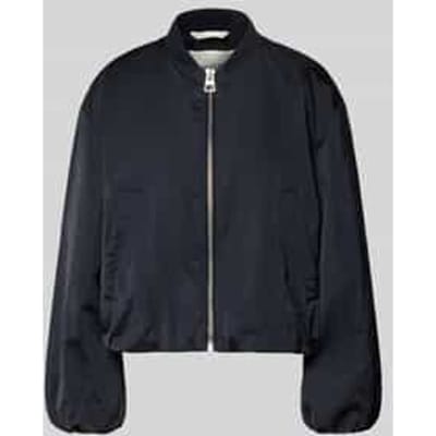 regular fit blouson met baseballkraag