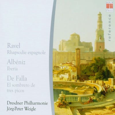 Dresdner Philharmonie, Jörg-Peter Weigle - Rhapsodie Espagnole - Iberia - El Sombrero De Tres Picos (CD)