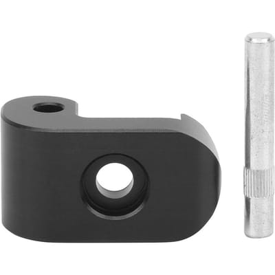 Boucle à Crochet Pliante Broche de Blocage Non-déformable pour Trottinette Électrique XIAOMI M365 PRO(noir ) noir
