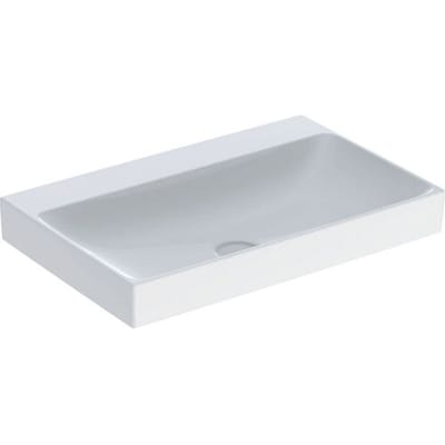 Geberit ONE washbasin 75 cm, vertical outlet, without tap hole, without overflow 505.021.01.2
