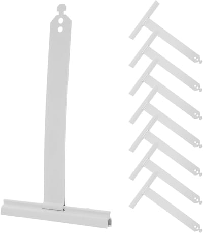 Rolluik Reparatieset - Ophangveren Onderdelen - Raambekleding Repareren - Veelzijdige Compatibiliteit - 8 Stuks - Wit