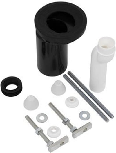 Sanit wandclosetaansluiting verhoogd 25mm 180mm complete aansluitset