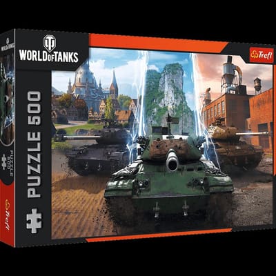 Puzzle World of Tanks: Czas na akcję! 500 - Puzzel World of Tanks: Tijd voor actie! 500