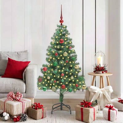 vidaXL - Kerstboom - Groen - 150 - cm - PVC