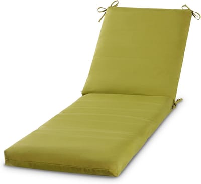 Omkeerbaar Chaise Lounge Stoelkussen Outdoor - Waterafstotend