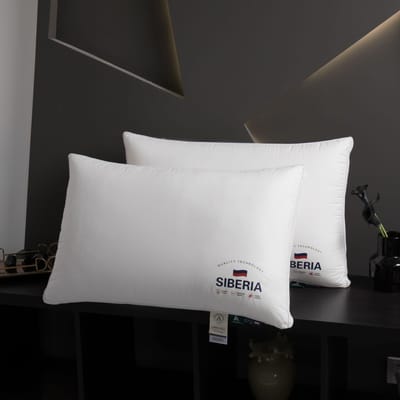 Tout Coton Classe A Protection de la Colonne Cervicale Noyau d'Oreiller Ménager Une Paire de Coton Pur Hôtel et Séjours chez l'habitant Ne s'Affaisse Pas et Ne se Déforme Pas Oreillers 48 * 74CM