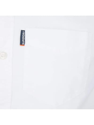 Superdry - Oxford-overhemd met korte mouwen - Heren - Shirts