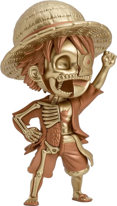XXRAY PLUS: One Piece Luffy Treasure Gold Edition 22 Cm (XXPOPLTG14)