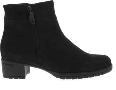 Dames Enkellaars Hartjes Hip/hop Boot Schwarz Zwart - Maat 4