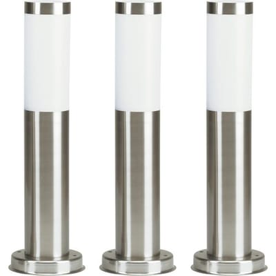 KS Verlichting Lech 3 (set van 3 stuks) RVS Tuinlamp