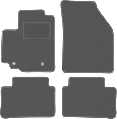 Grafiet automatten voor: Opel Agila B hatchback (2008-2014)