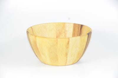 Floz houten schaal - 24 cm - fair trade uit Thailand
