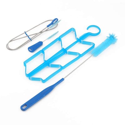 Dailygoods- Hydratiepak Schoonmaakset 4 in 1 - Reinigingsset - Drinkzak - Droogrek - Borstels - Verlengde levensduur