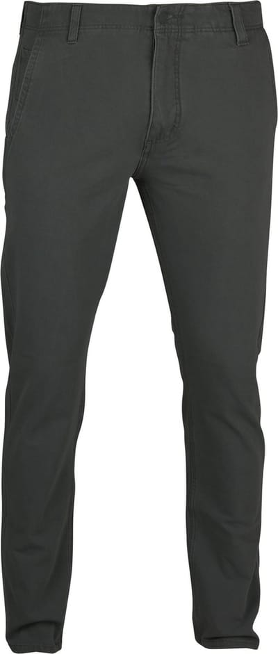 Dockers - Chino Alpha Slim Tapered Smart 360 Flex Antraciet - Slim-fit - Chino Heren maat W 32 - L 32