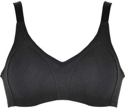Naturana naadloze soft BH zonder beugels maat 95C zwart