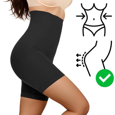 RENALUX - Corrigerend Ondergoed Dames - Corrigerend Broekje Dames - Zwart - Maat XS