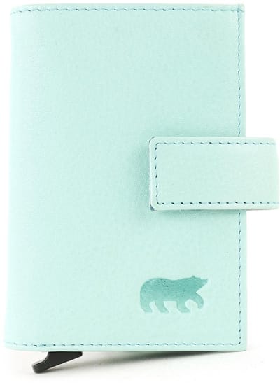 Bear Design Elsie Creditcardhouder / Pasjeshouder / Portemonnee - Jade
