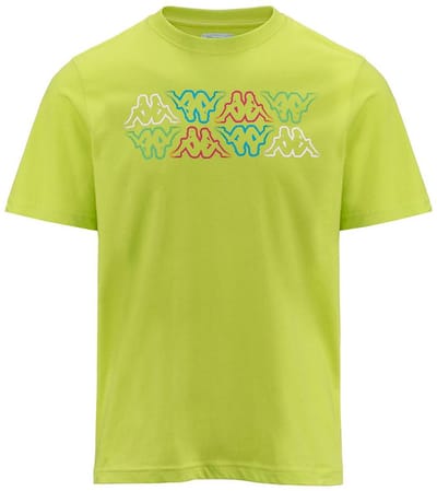Kappa Fuiamo T-shirt Met Korte Mouwen Groen M Man