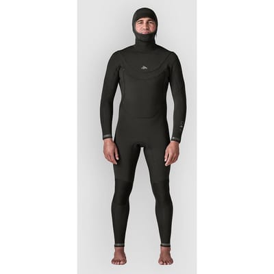 Patagonia Regulator 4/3 Hooded Full Wetsuit zwart