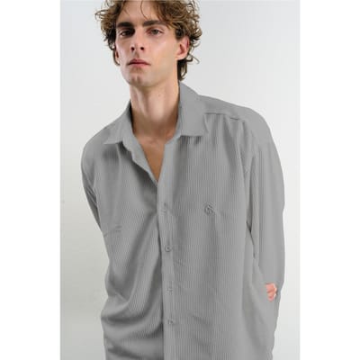 Oversized Velours Shirt