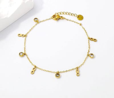 Armband staal lengte 19 cm4281