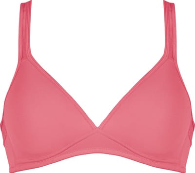 Naturana - Soft bh met mesh bandjes - 5757 - Rasberry Mousse - 85A