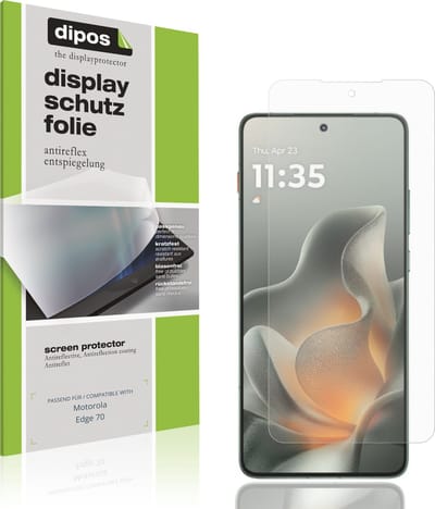 dipos – 4x Matte Beschermfolie geschikt voor Motorola Edge 70 | Krasbestendige & antireflecterende Screenprotector Ultra-Thin