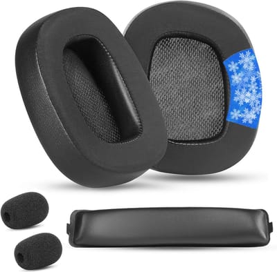 Comfortabele Vervangende Oorkussens en Hoofdband voor Draadloze Gaming Headsets met Koel Gel en Extra Dikte voor Optimale Geluidskwaliteit en Langdurig Gebruik