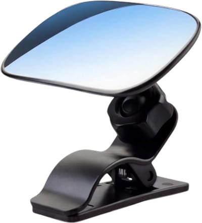 Universele 360° Verstelbare Auto-Baby Spiegel – Voor Achterwaarts Gerichte Autostoelen – Cliptype – Groothoek & Anti-Glare – Veiligheid en Kinderopvang