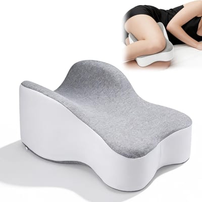 Dailygoods- Kniekussen orthopedisch - Beensteun - Knierol - Zijslaapkussen - Ergonomisch kussen - Afneembare hoes