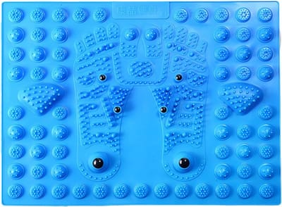 Voetreflexmassage Mat - Acupressuur Mat - Ontspanning Thuis - Ingebouwde Magneten - 39x29 cm