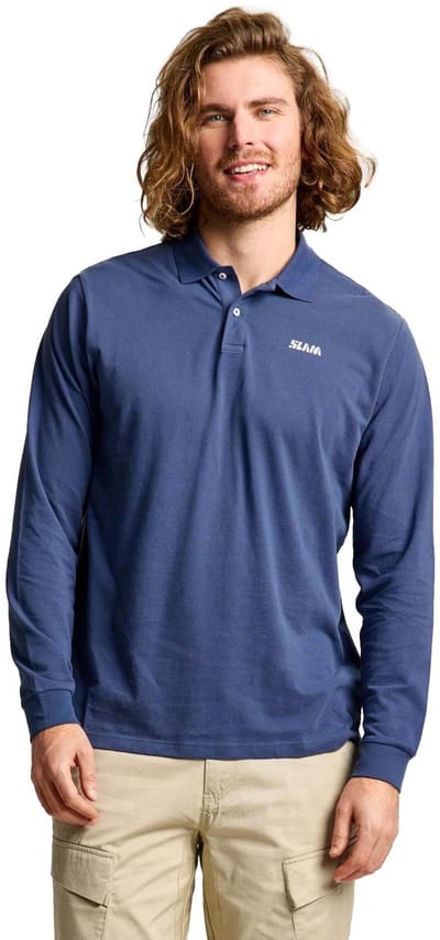 Slam Deck Polo Ls - Sportswear - Volwassen
