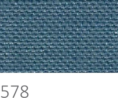 Borduurstof precut - Belfast 32ct (48 x 68 cm) - Zweigart - 100% Linnen - Donker Zeegroen - 578