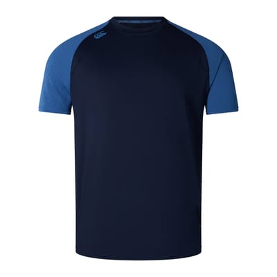 Canterbury Heren Elite Training T-Shirt (Marine/True Navy Marl)