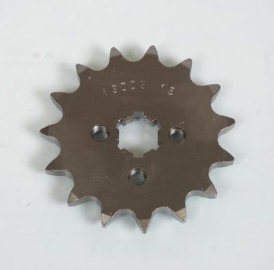 Pignon de sortie de boite Esjot pour Moto Yamaha 50 Rd Mx 1981 à 1984 15 dents pas 420 Neuf
