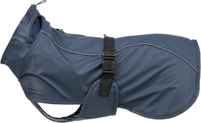 Trixie BE NORDIC Husum Hondenregenjas Donkerblauw Maat XL: Buikomvang 80-105cm Ruglengte: 70cm