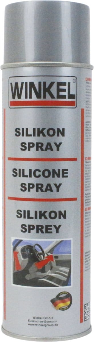 Winkel - Siliconenspray – 500 ml – Smeermiddel en Bescherming – Vocht- en Vuilafstotend – Voor Metaal, Kunststof en Rubber