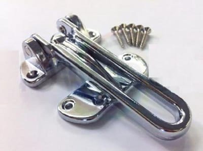 Beveiligingsketting Deur - Veiligheidsketting Deurketting - Thuisbeveiliging - Verchroomd Staal - 1 stuk - Chroom