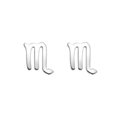Minimalistisch Sterrenbeeld Schorpioen oorknopjes - Zodiac Scorpio Oorbellen - Oorknopjes Schorpioen - Silver Earrings Scorpio - Zilveren Sterrenbeeld Oorknopjes - Zilveren oorstekers - Schorpioen oorstekers - Amona Jewelry