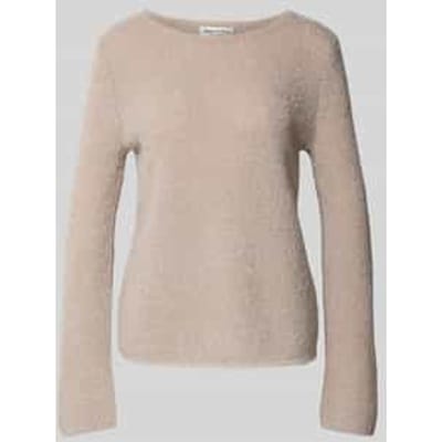 Regular fit gebreide pullover van scheerwolmix met alpaca