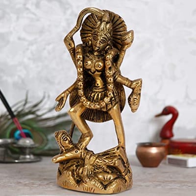 Standbeeld van de Hindoeïstische Godin Kali voor Tempel en Huisdecoratie