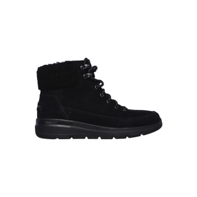 Skechers Glacial Ultra - Woodlands Dames Laarzen - Zwart - Maat 37